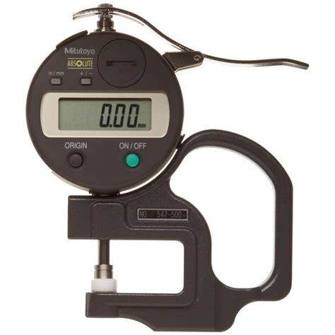 Digital Thickness Meter solution|digital thickness gauge meter mitutoyo.